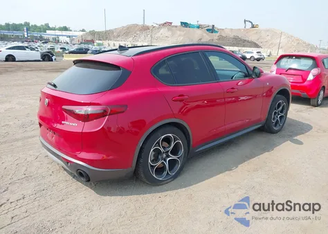 2022 Alfa Romeo Stelvio Ti Awd из США, поврежденный, VIN ZASPAKBN5N7D32683